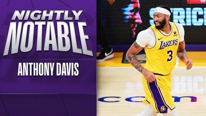 Nightly Notable: Anthony Davis  Jan. 18 (PHL)