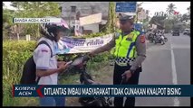 Masa Kampanye Ditlantas Himbau Masyarakat tidak Gunakan Knalpot Bising