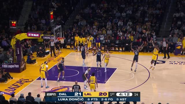Doncic despair as dominant Davis leads Lakers victory