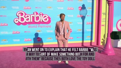 Ryan Gosling explains why his daughters haven't seen Barbie