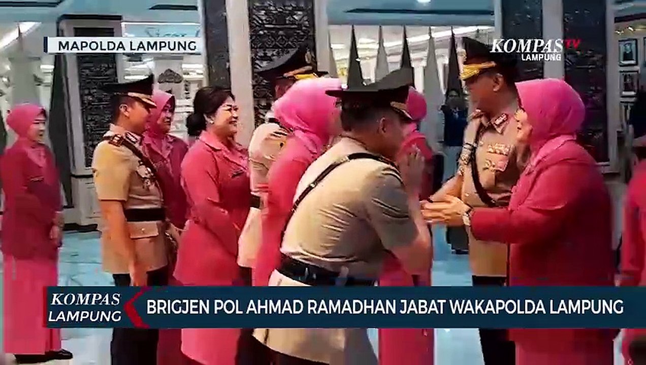 Brigjen Pol Ahmad Ramadhan Jabat Wakapolda Lampung - Video Dailymotion