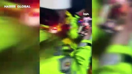 Taksici ortalığı karıştırdı: Polisleri böyle zorladı!