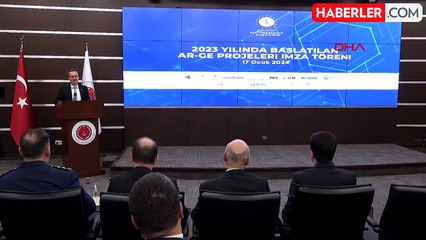 Cumhurbaşkanlığı Savunma Sanayii Başkanlığı'ndan 14 Ar-Ge projesi imzalandı