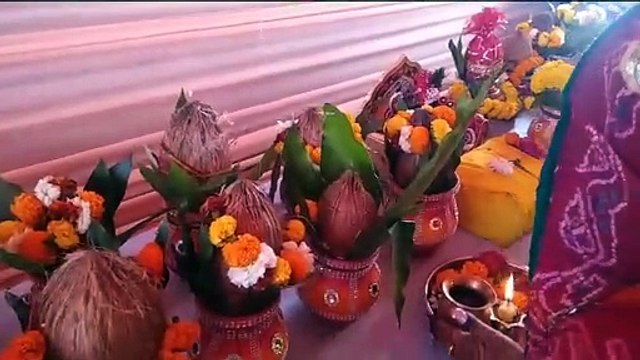 गुढिय़ारी में निकली कलश यात्रा, कल से शुरू होगी अनिरूधाचार्य महाराज की भागवत कथा... देंखें VIDEO