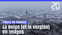 Froid en France : La neige (et le verglas) en images #shorts