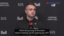 Raptors coach dedicates win to late Dejan Milojevic