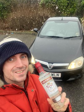 Man says 'vodka hack' stops his windscreen from freezing