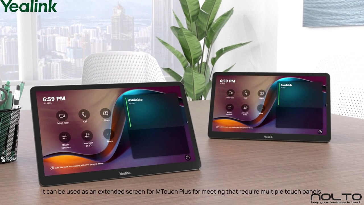 Yealink MTouch Plus-EXT Kurulumu