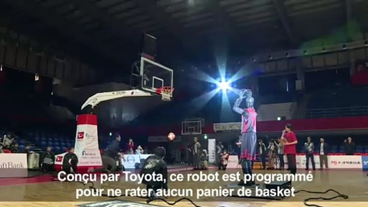 technologie : le robot joueur de basket