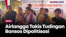 Kala Menko Airlangga: Bansos Itu Program Pemerintah, Tak Bisa Disetop Karena Pemilu