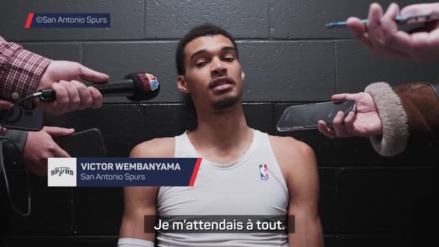 Spurs - Wembanyama fait un premier bilan : Je suis patient