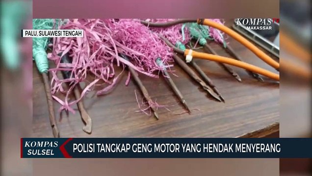 Polisi Tangkap Geng Motor Yang Hendak Menyerang