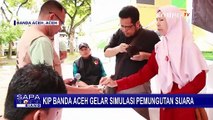 KIP Banda Aceh Gelar Simulasi Pemungutan Suara Pemilu 2024 di TPS