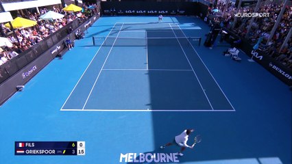 Un clinique de passing puis Fils a craqué face à Griekspoor : le résumé en vidéo