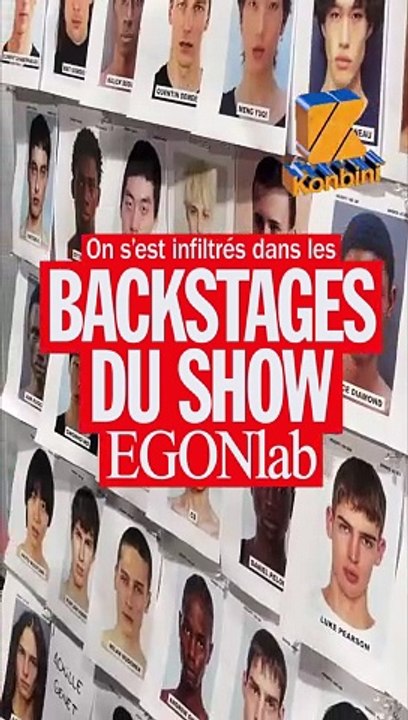 Les gars, on s’est incrusté dans les backstages du défilé Egonlab pour la Fashion Week.