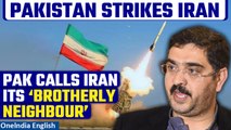 Pakistan Strikes Iran: Pak calls Iran a 'brotherly neighbour' after launching airstrikes | Oneindia