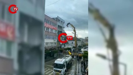 Atatürk portesini gören makine operatörü sosyal medyada gündem oldu