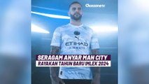 Sambut Tahun Baru Imlek 2024, Manchester City Rilis Jersey Spesial Bergambar Naga