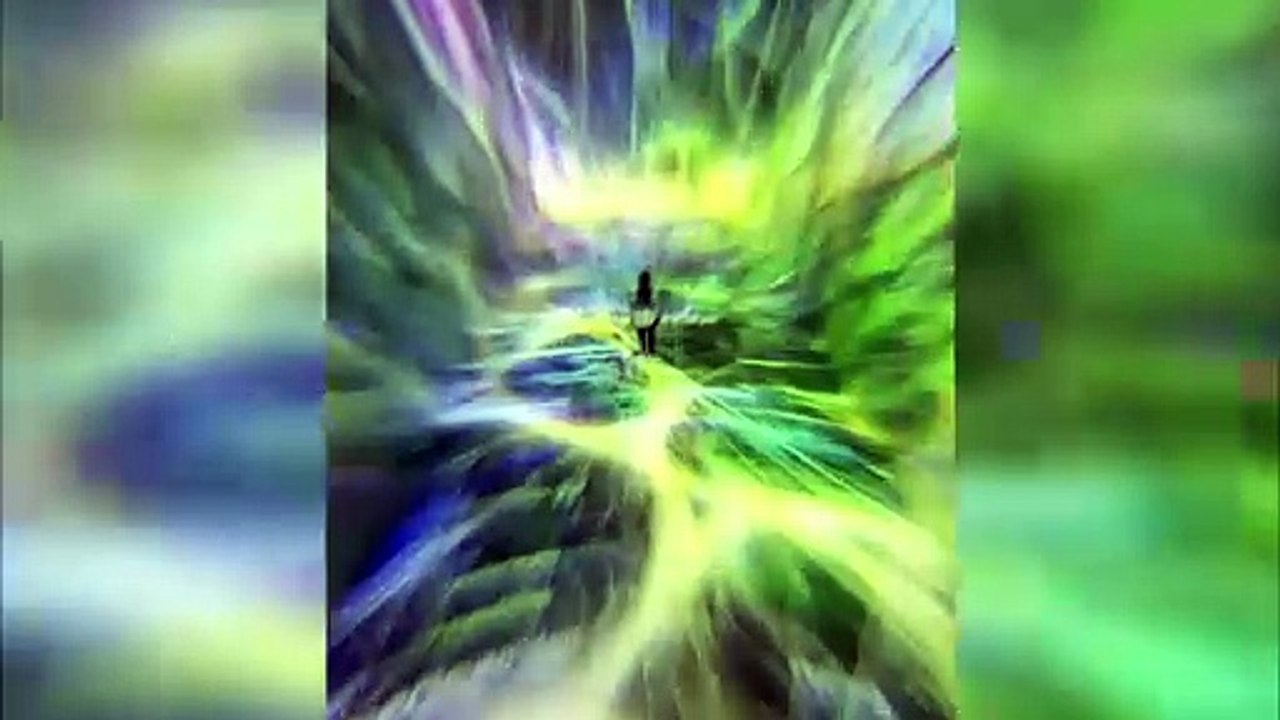 Refik Anadol'un eseri Davos'ta