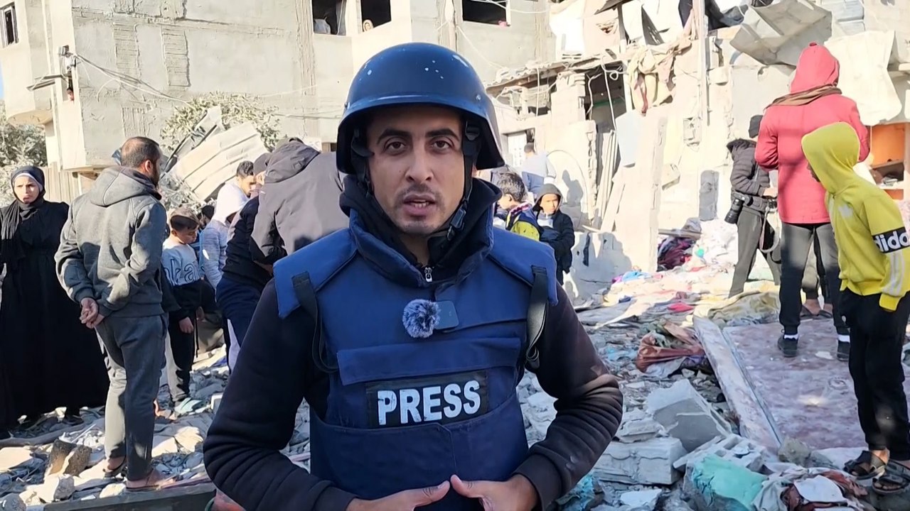 شهداء وجرحى في استهداف منزل عائلة الزاملي شرق مدينة رفح