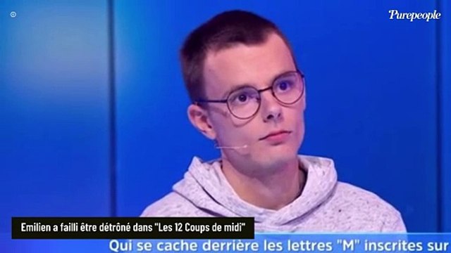 Emilien (Les 12 Coups de midi) frôle l'élimination : Jean-Luc Reichmann n'y est pas pour rien