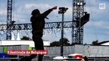 5 festivals en Belgique