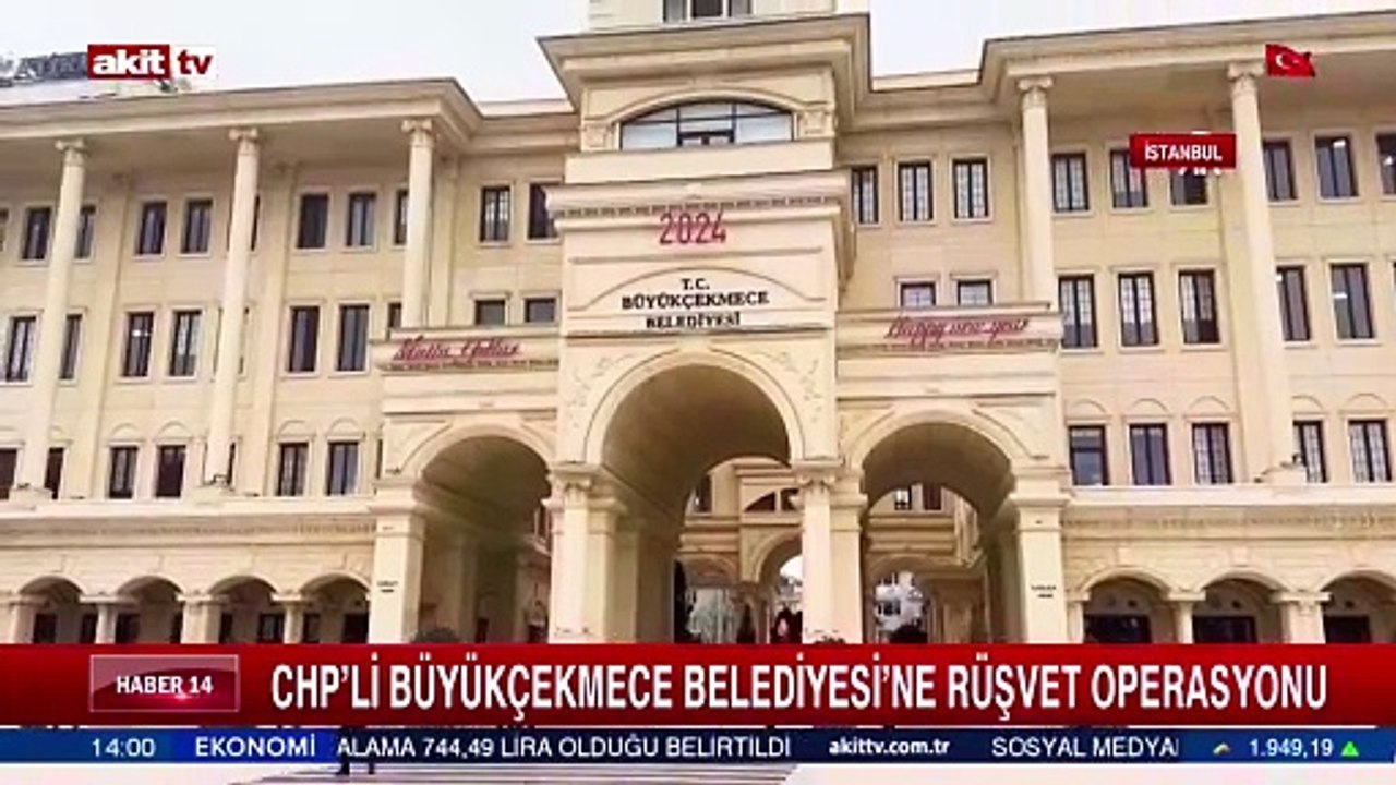 CHP'li Büyükçekmece Belediyesi'ne rüşvet operasyonu