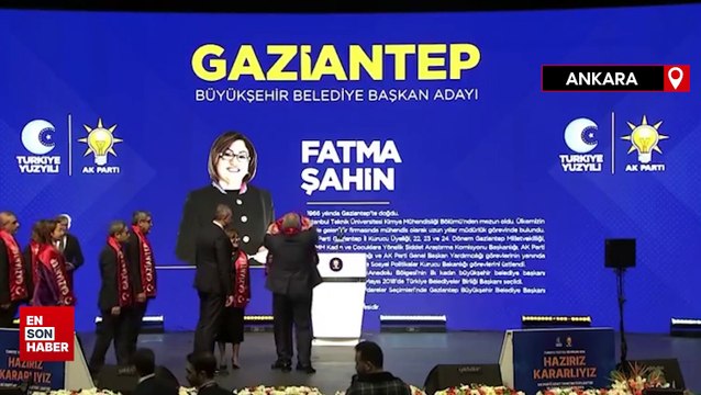AK Parti Gaziantep Büyükşehir Belediye Başkan adayı Fatma Şahin