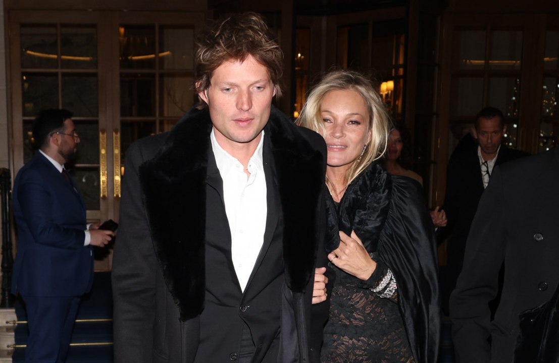 Kate Moss: Geburtstagsparty in Paris