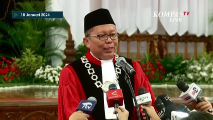 [FULL] Pernyataan Arsul Sani Usai Ucap Sumpah Jadi Hakim MK