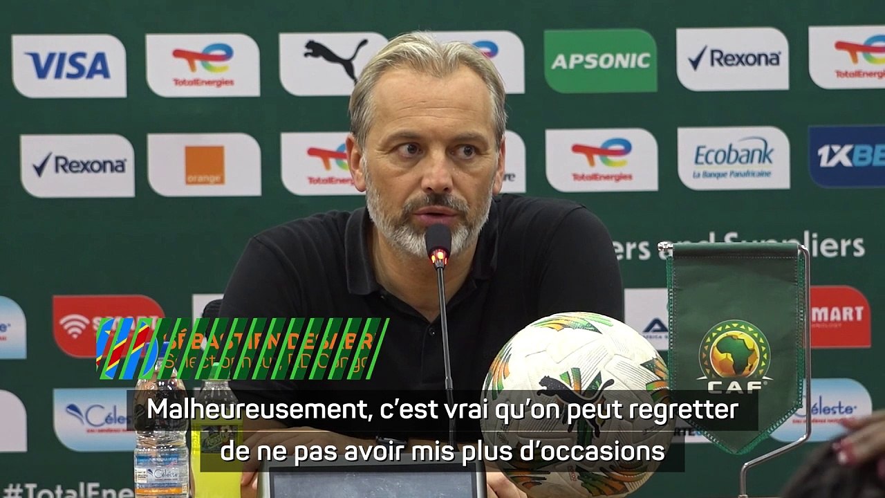 Desabre : "On n'est pas satisfaits du résultat"