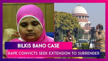 Télécharger la video: Bilkis Bano Case: Rape Convicts Seek Extension Of Time To Surrender, SC To Hear Plea On January 19