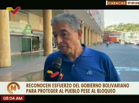 Caraqueños valoran positivamente incremento del ingreso minimo realizado por el pdte. Nicolás Maduro