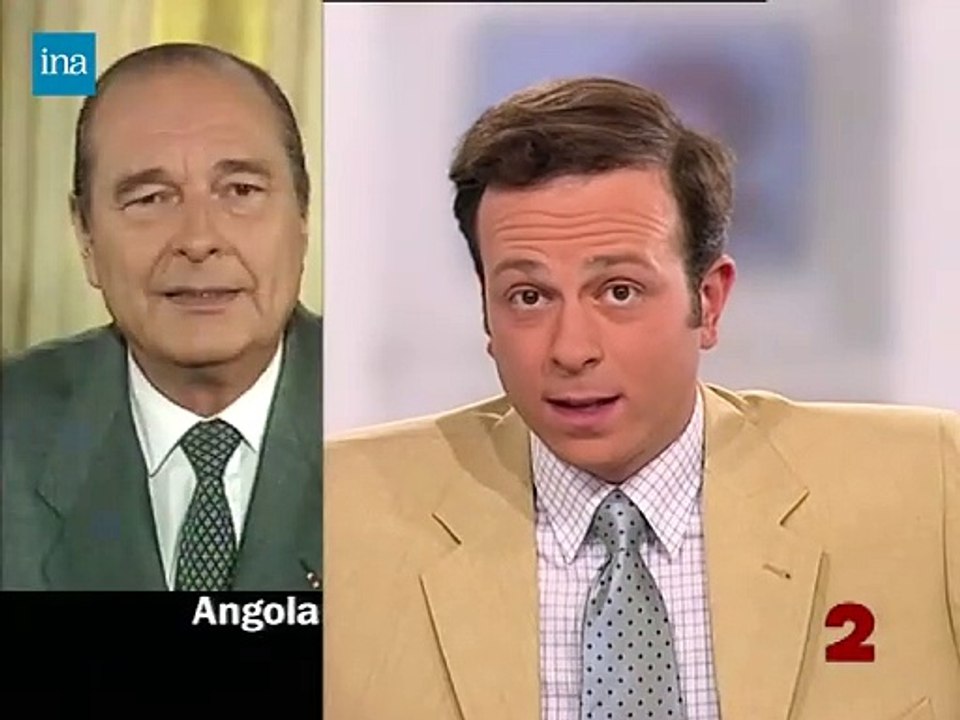 Chirac en Angola