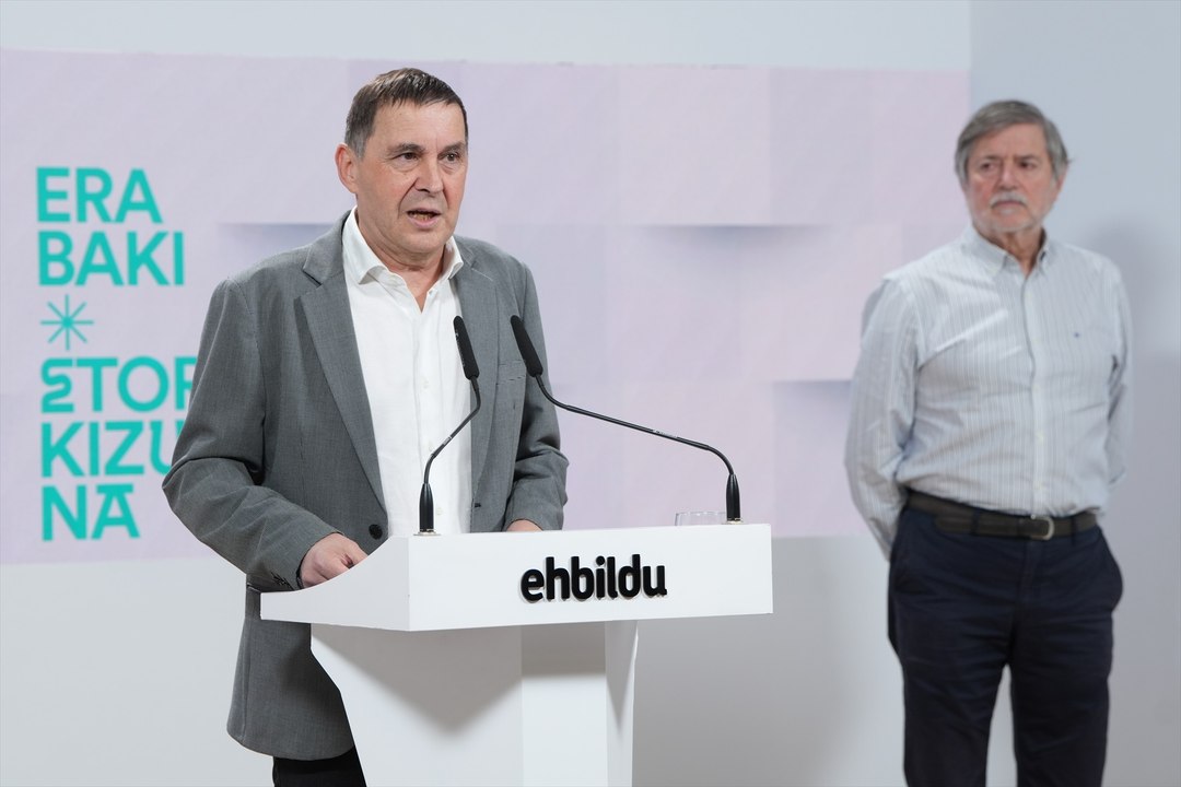 Otegi analiza la decisión del Tribunal Constitucional de no repetir el juicio: "Bateragune es un caso de lawfare"