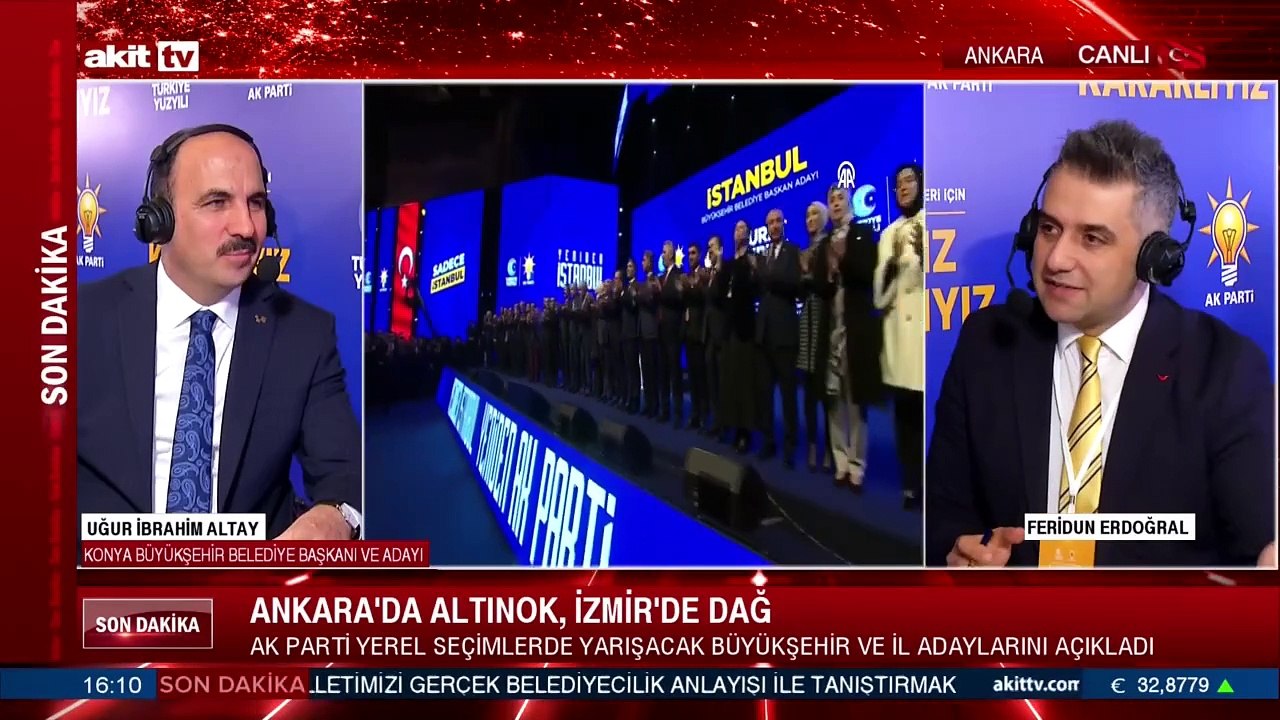 Konya Büyükşehir Belediye Başkanı Uğur İbrahim Altay hedeflerini anlattı