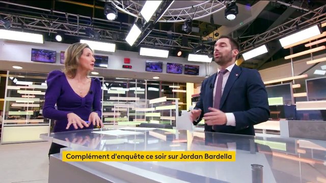 Enquête sur Jordan Bardella sur France 2 - Pour Julien Odoul, porte-parole du RN : Ce n'est pas Complément d'enquête mais Complément de rien