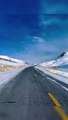 Snowfall on Karakoram Highway Gilgit