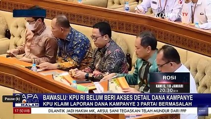 Bawaslu Minta KPU Buka Akses Terkait Laporan Dana Kampanye Pemilu 2024