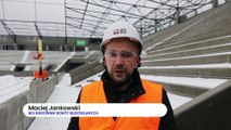 Dziennik Zachodni / Budowa stadionu GKS Katowice / reporter Lucyna Nenow