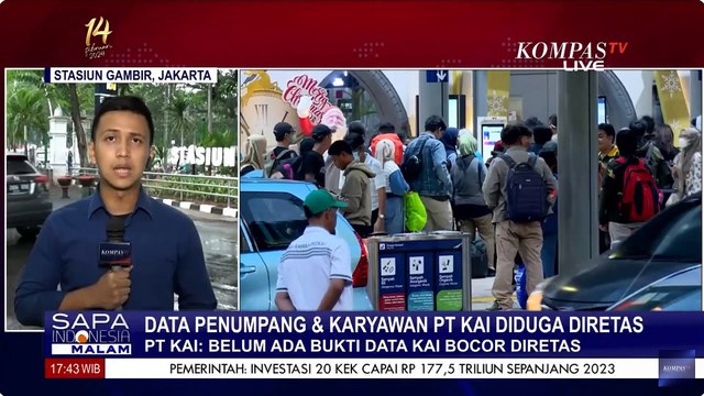 Kata PT KAI soal Data Penumpang dan Karyawan Diduga Diretas: Belum Ada Bukti