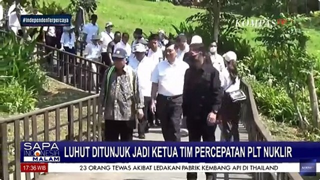 Jabatan Baru Luhut dari Presiden Jokowi: Ketua Tim Percepatan PLT Nuklir