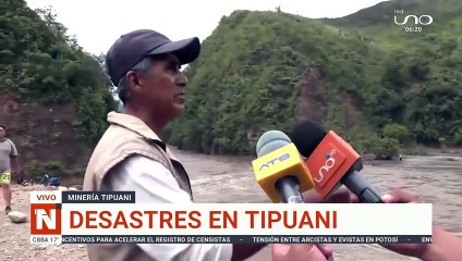 Comunarios señalan la minería