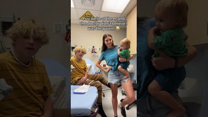 Nuori äiti vie lapsensa päivystykseen, mutta häntä epäillään ulkonäkönsä vuoksi; "he eivät usko, että olen äiti"