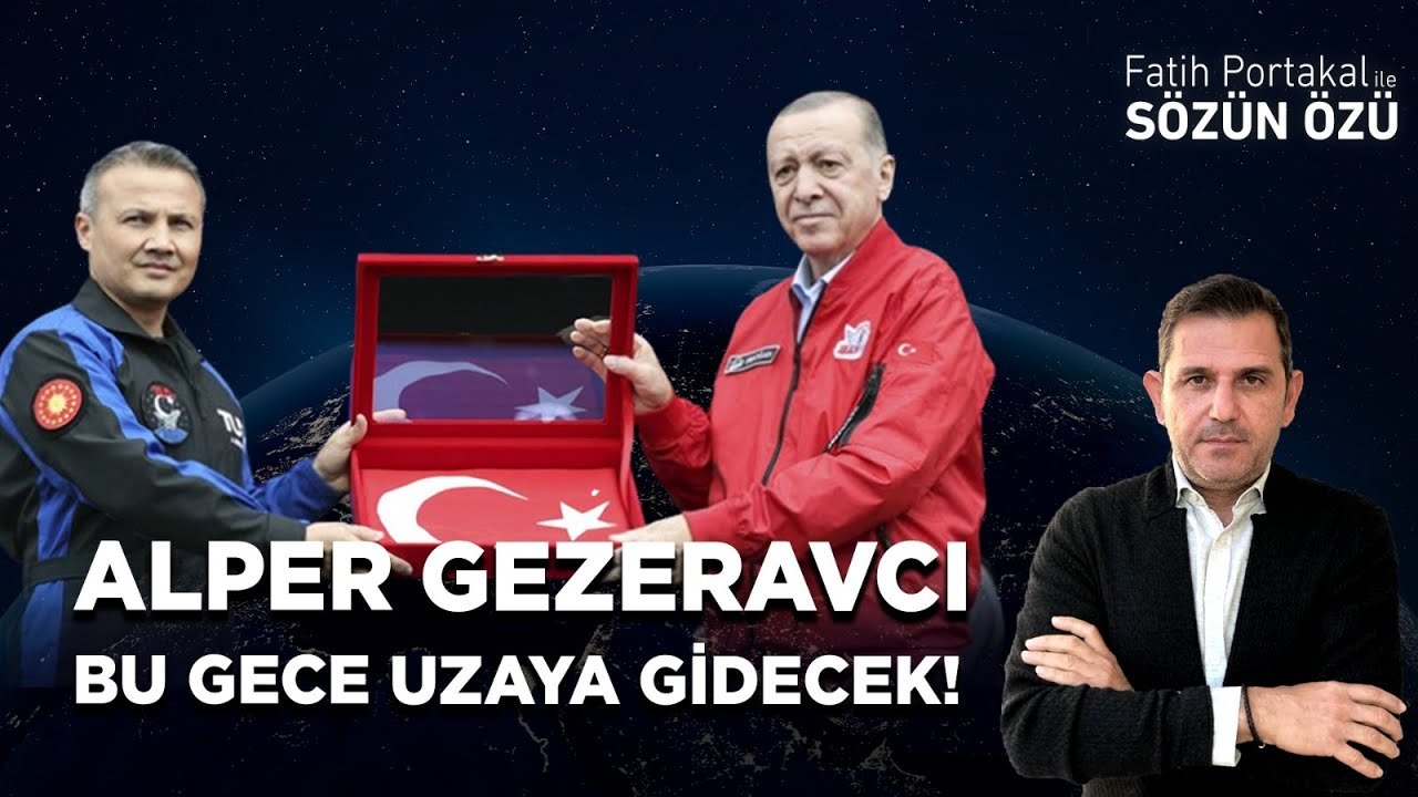 BU SEFER OLACAK! ALPER GEZERAVCI BU GECE UZAYA GİDECEK İNŞALLAH!