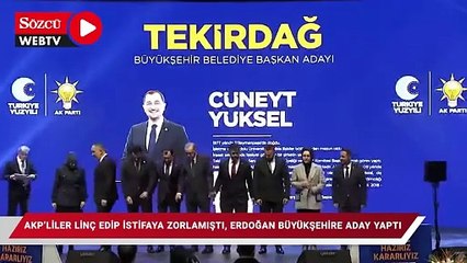 Télécharger la video: AKP'liler linç edip istifaya zorlamıştı, Erdoğan büyükşehire aday gösterdi