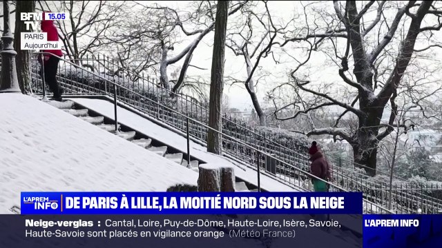 Paris, Normandie, Picardie… les plus belles images de la France sous la neige