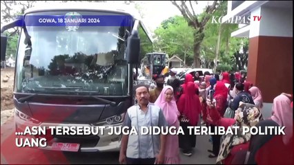 Télécharger la video: Oknum ASN di Gowa Diduga Lakukan Politik Uang dan Kampanye Mendukung Capres-Cawapres