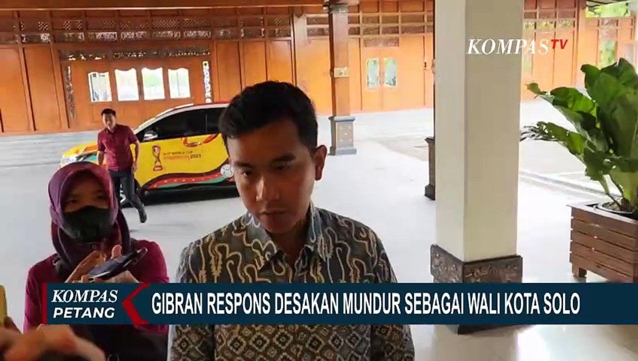 Soal Desakan PDIP Solo untuk Mundur Sebagai Wali Kota, Gibran: Terima Kasih Masukannya