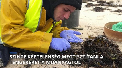 A spanyol partoknál vízbe hullott 25 tonna műanyagnak csak töredékét tudták begyűjteni